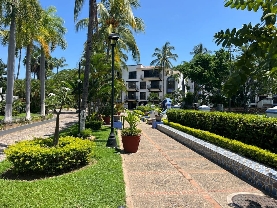 Exterior with garden views 