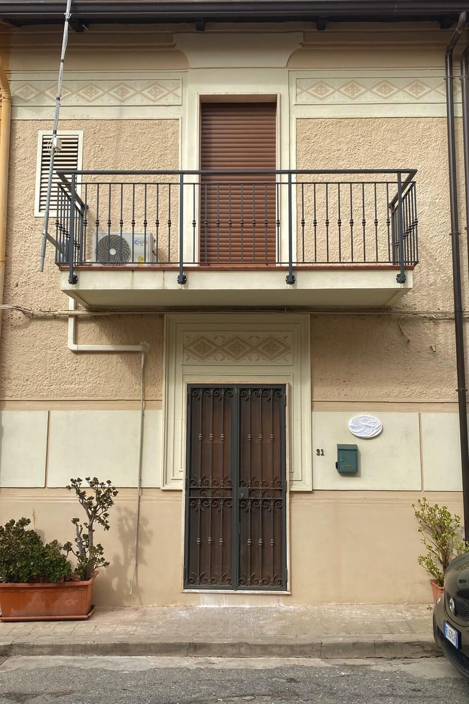 Exterior detail