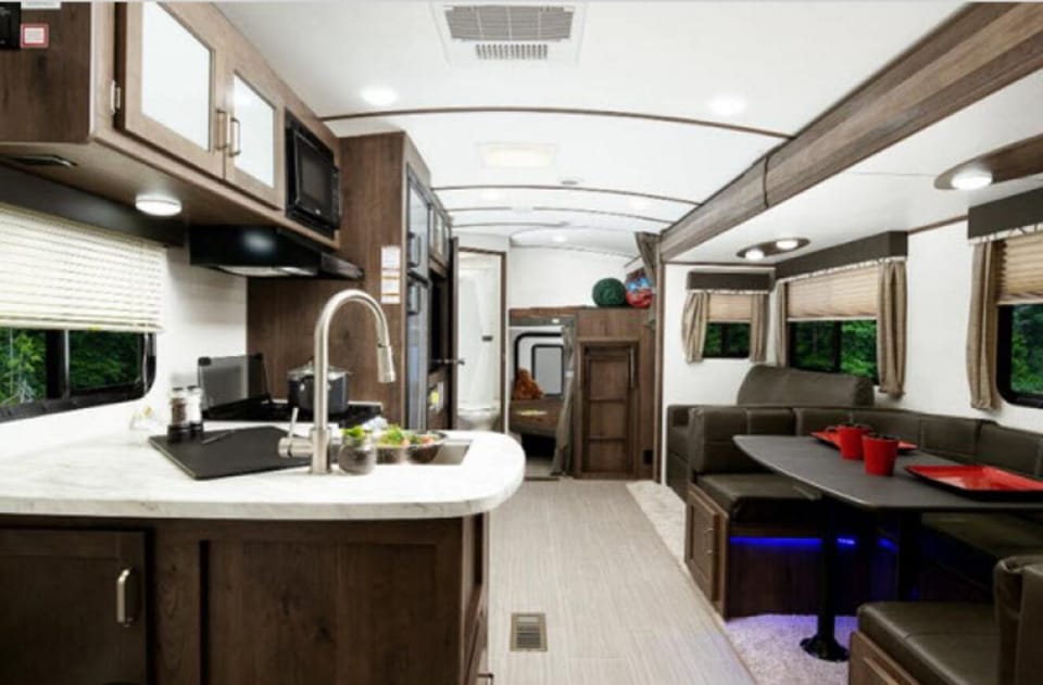 interior of RV