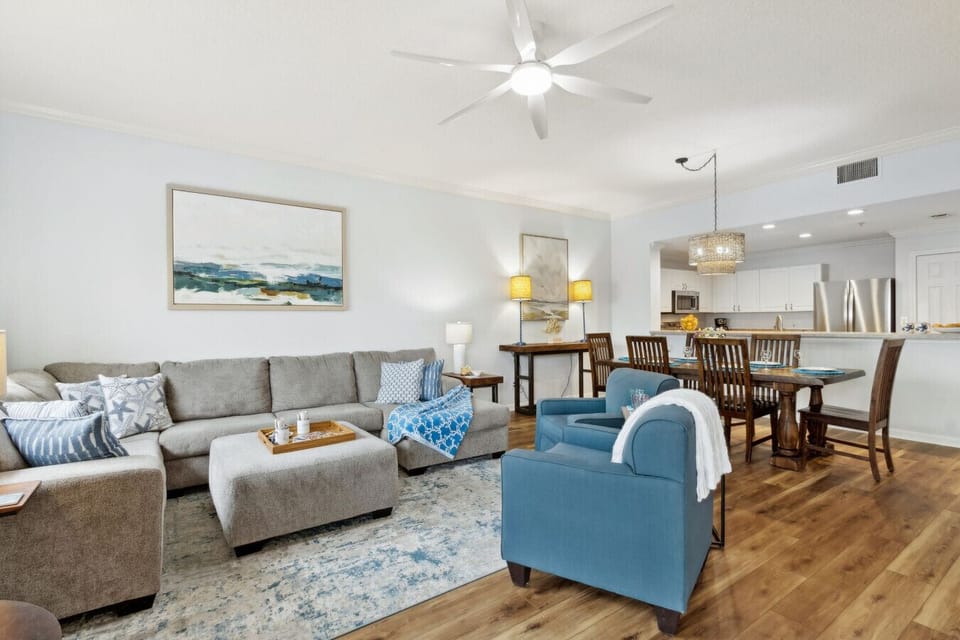 Open living dining floor plan