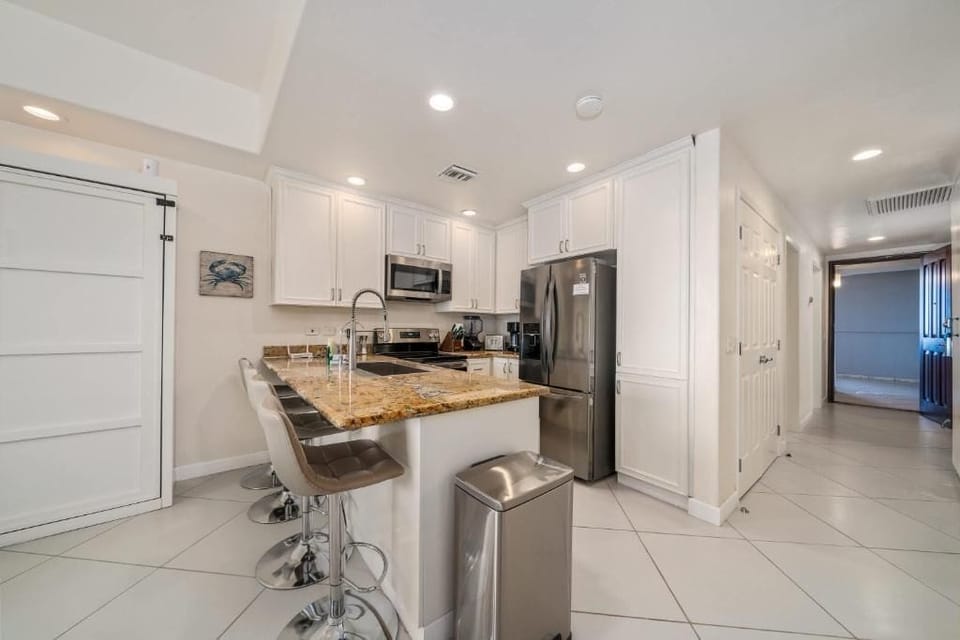 Apartment, Patio, Sea View | Private kitchen