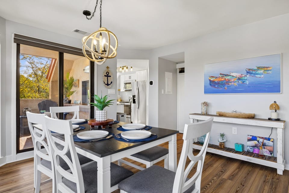 Open floor plan throughout
