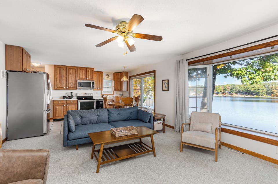 Living Room and Kitchen