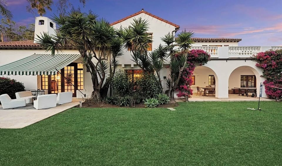 Backyard and gardens