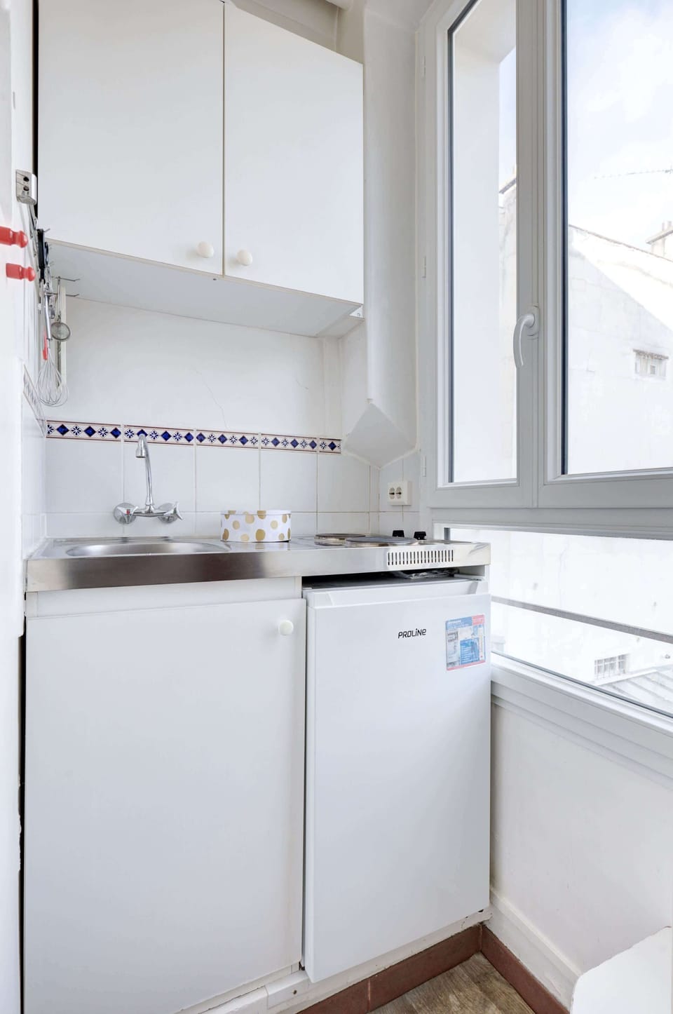 The kitchen 