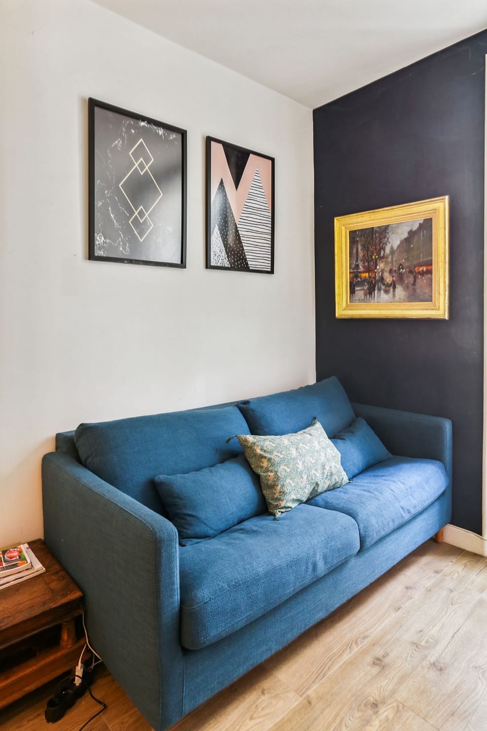 The living area