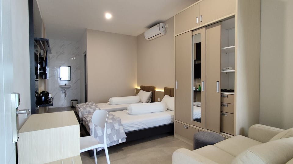 Deluxe Twin Room | Soundproofing, free WiFi
