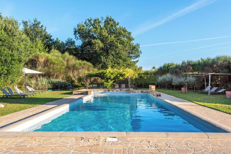 Blue, Swimming Pool, Resort, Garden, Shade, Water Feature, Landscaping, Leisure, Eco Hotel, Hacienda