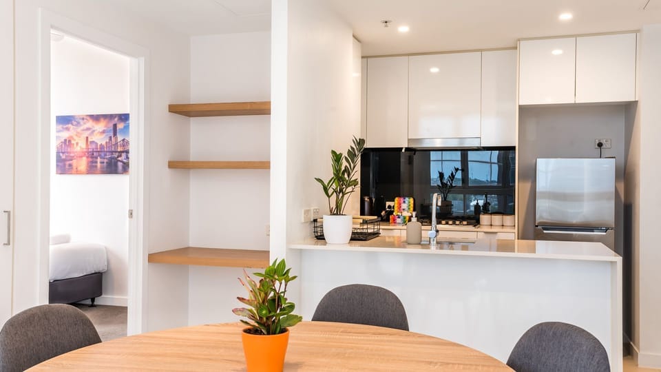 Dining area with a seamless flow into the kitchen