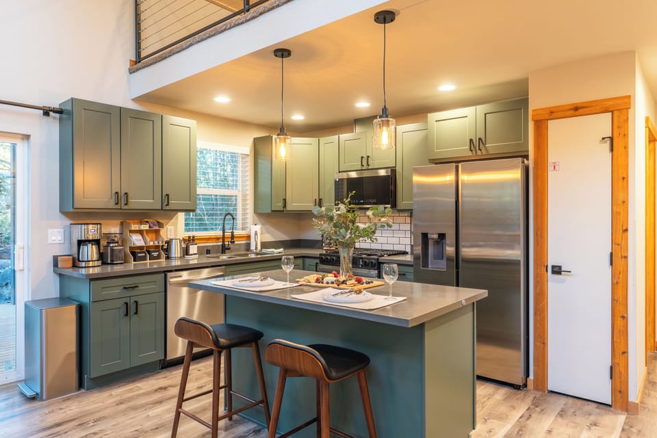 Chef’s kitchen ready for memorable meals