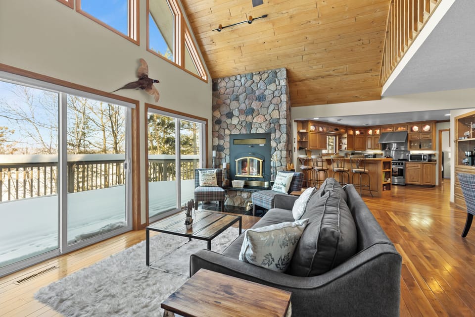Open living space design