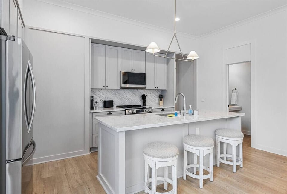 Kitchen with full size appliances and everything you need