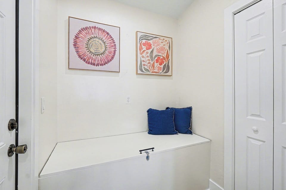 Mudroom from garage