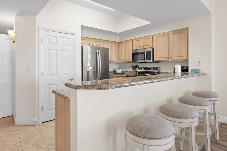 Condo, Multiple Beds (Ariel Dunes I 2301) | Private kitchen | Oven, toaster
