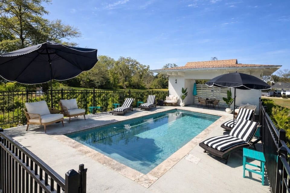 Easy pool access during your stay