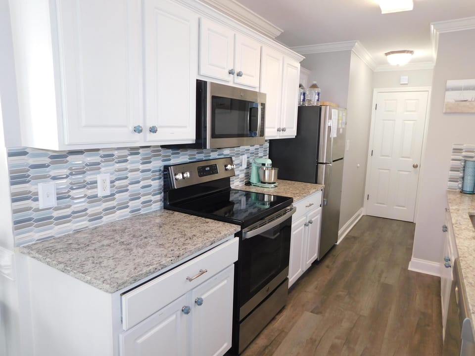 Fully equipped kitchen