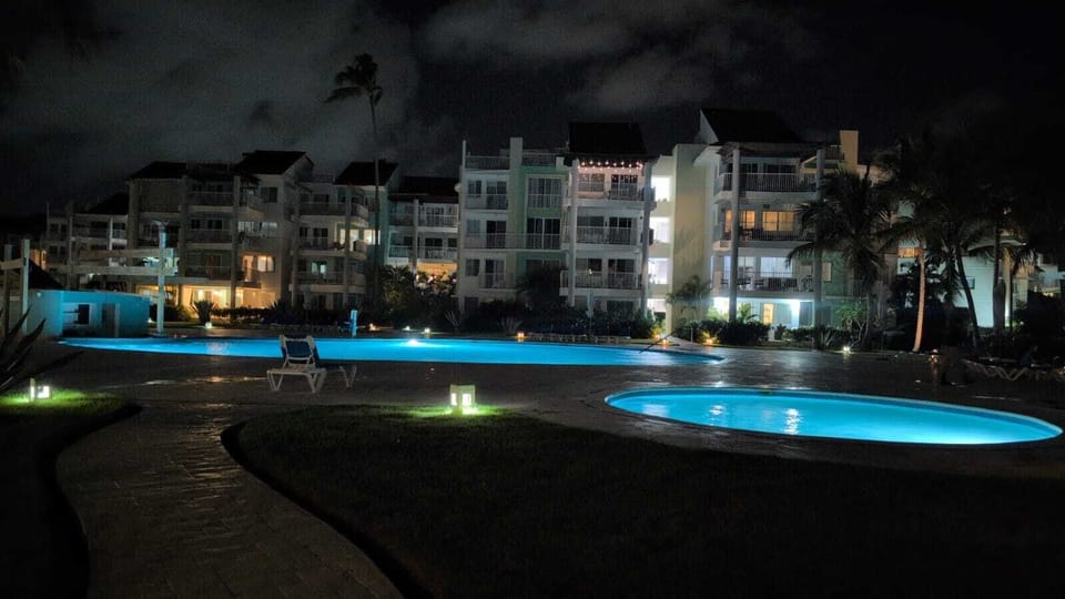 Pool bar, located 30 steps from the walkout patio