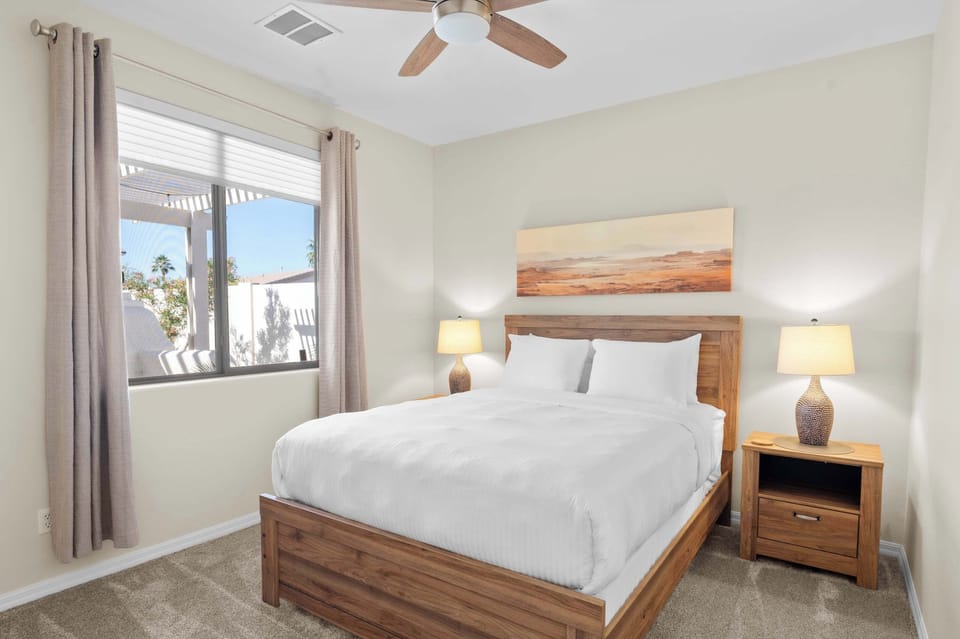 Bedroom 2: Queen - Whether it’s a full night’s sleep or a quick afternoon nap, this bedroom has you covered—comfort, calm, and cozy vibes guaranteed.