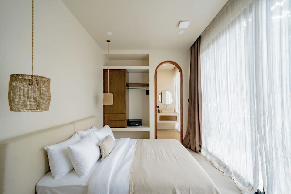 Villa, 2 Bedrooms, Private Pool, Ocean View | In-room safe, desk, blackout drapes, WiFi (free)