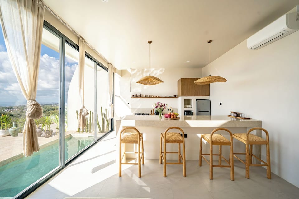 Villa, 2 Bedrooms, Private Pool, Ocean View | In-room dining