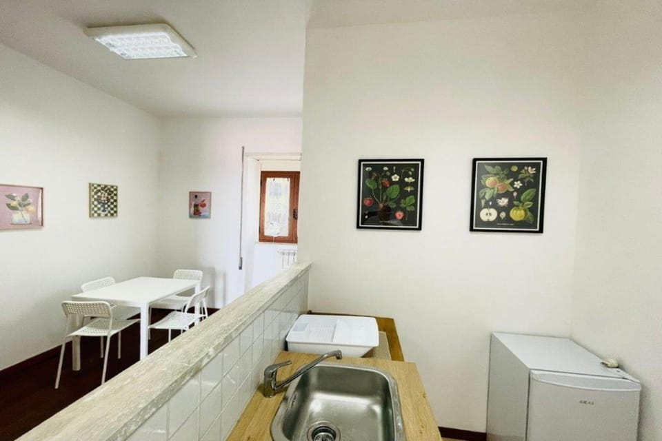 Kitchen and dining area