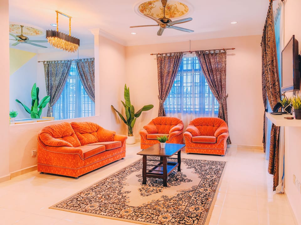 Deluxe Villa, Balcony | Living area | Flat-screen TV