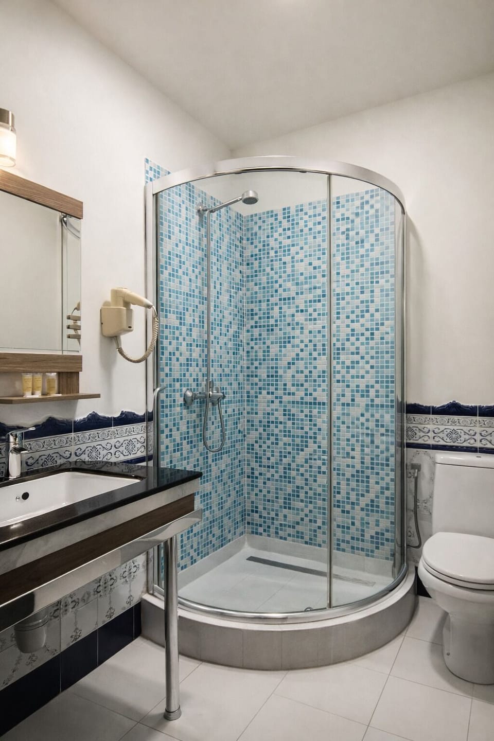 Luxury Suite, Balcony, Mountain View | Bathroom | Shower, hair dryer, slippers, bidet