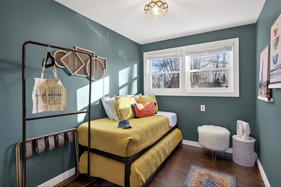 Bedroom 4 features a twin trundle bed.