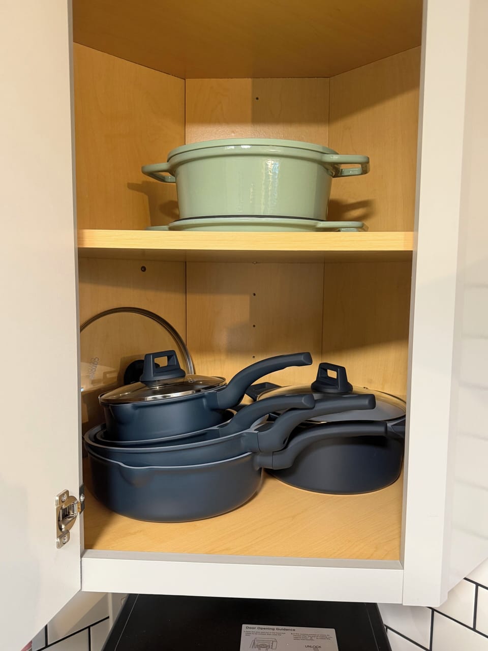 Kitchen is fully stocked for cooking and baking