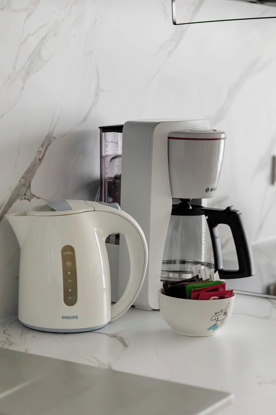 Tea and coffee making facilities.
