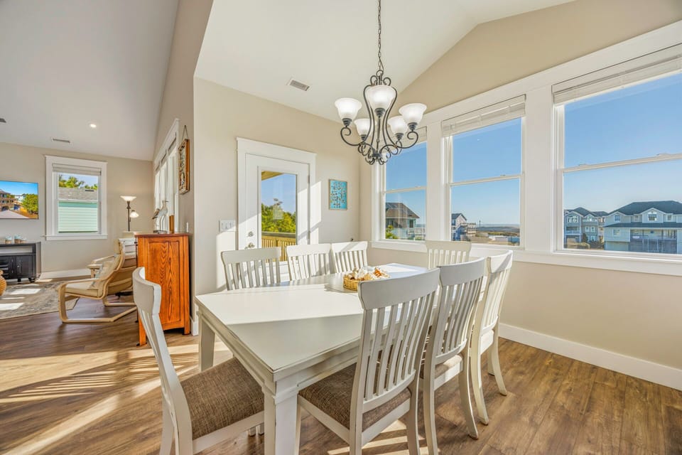 Surf or Sound Realty - 1240 - Coastal Breeze - Dining Area -2