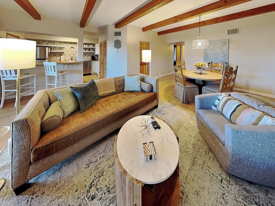 Open Concept Living Room, Kitchen, & Dining Area