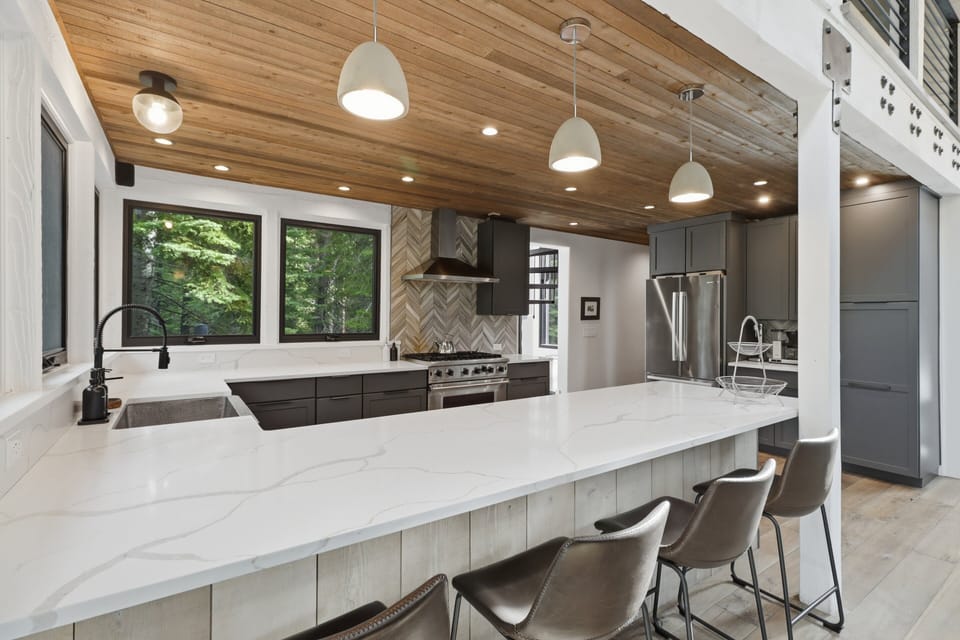 Indoors, Kitchen, Sink, Chair, Furniture