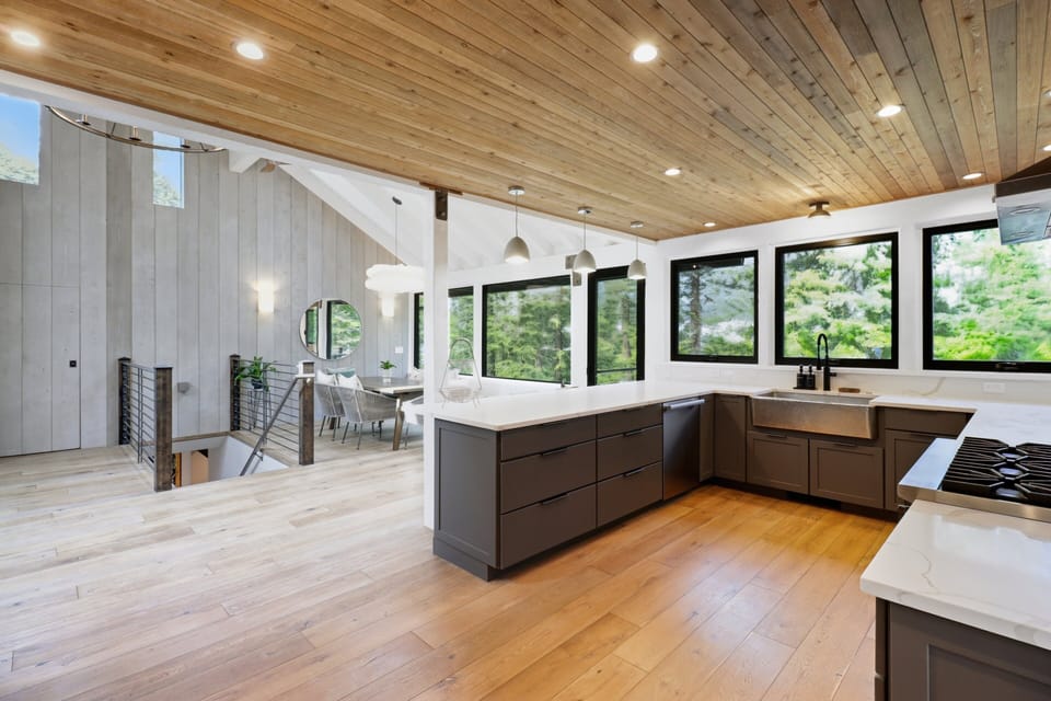 Indoors, Hardwood, Floor, Flooring, Sink