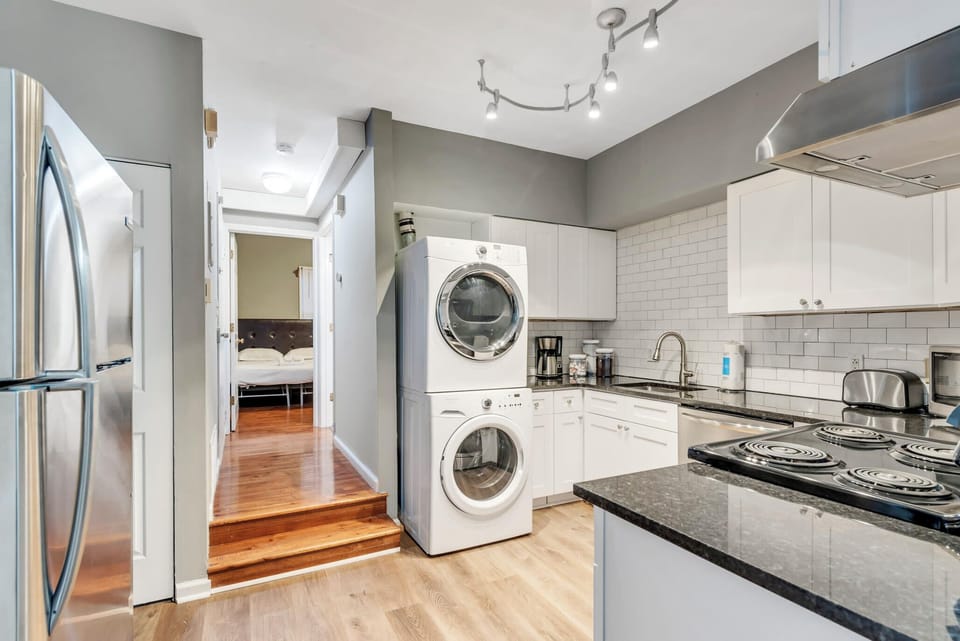 Fully stocked kitchen
