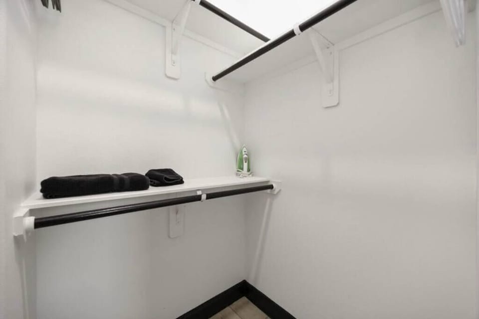 Large closet.