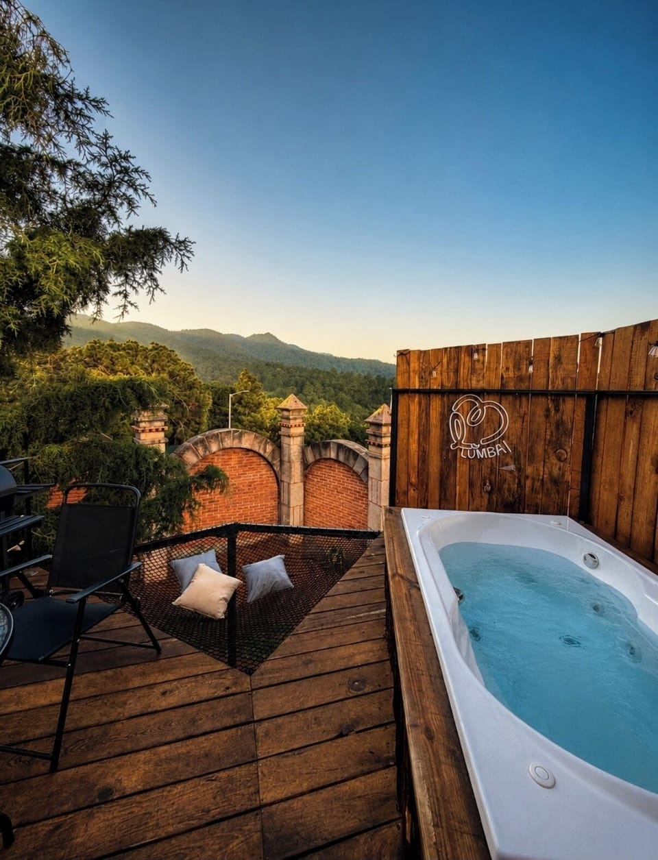 Domo Family Sky Deluxe con Jacuzzi exterior | Bed sheets