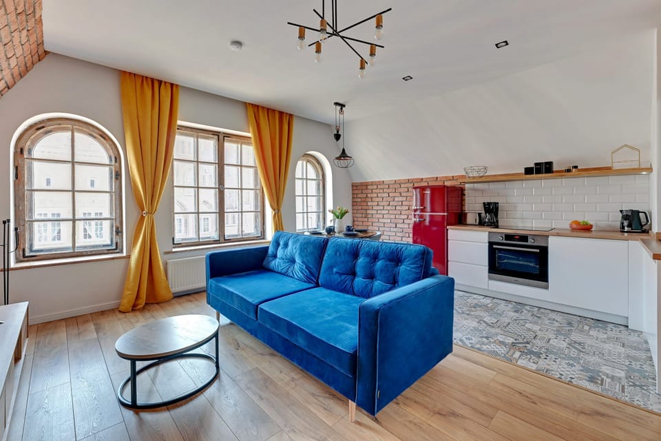 Comfort Apartment, City View | Living area
