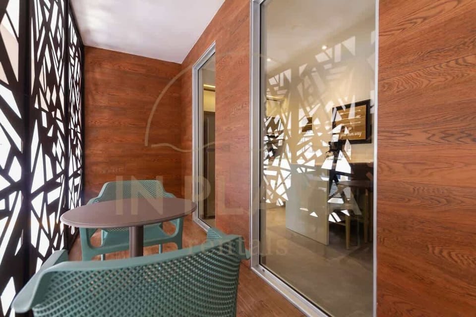 Private balcony; enjoy the fresh air.