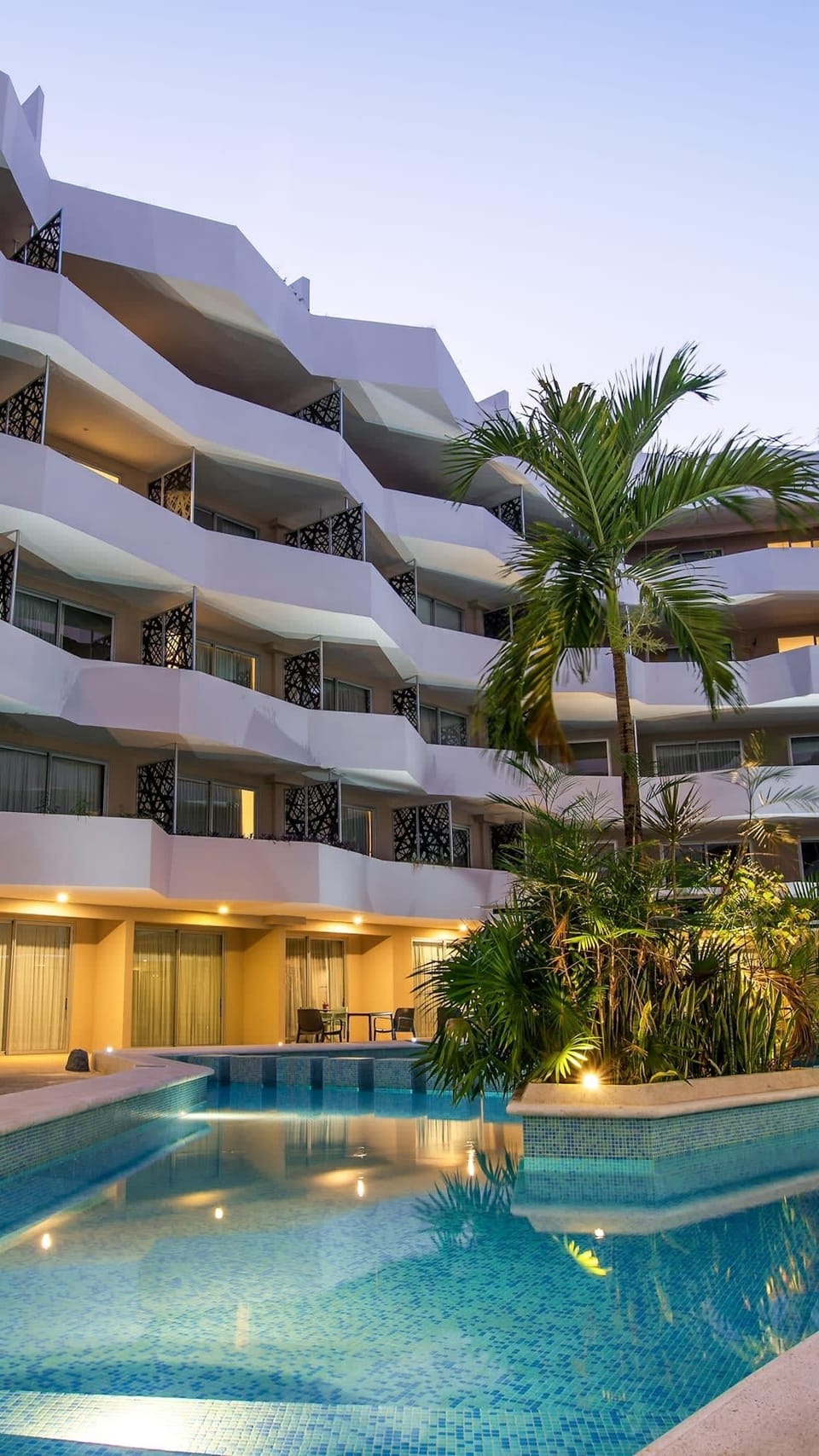 Resort-style pool; a refreshing escape.