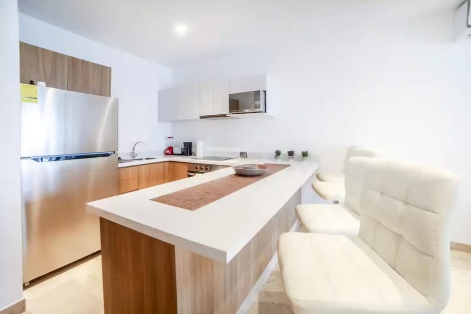 Modern kitchen; prepare delicious meals.