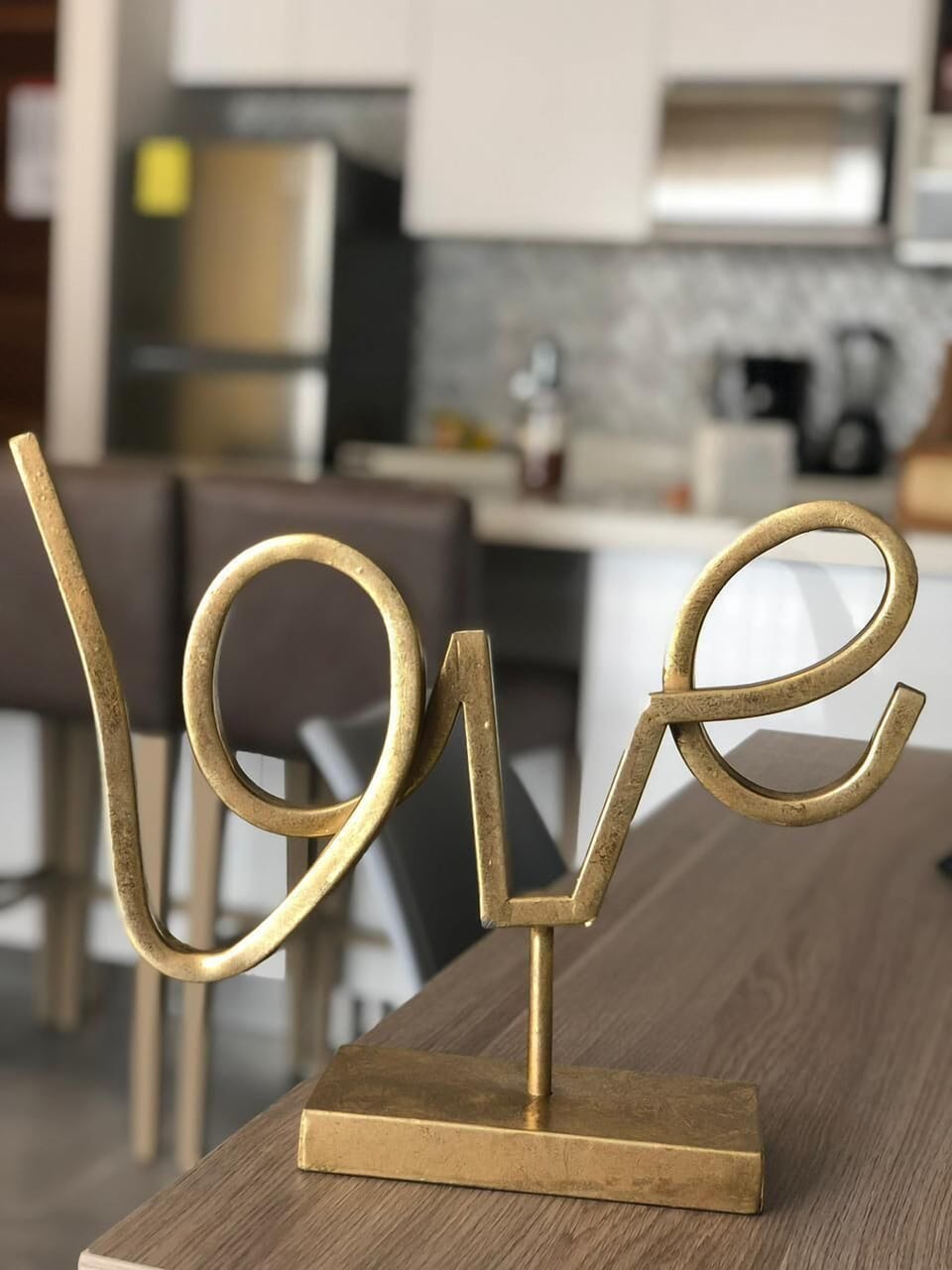 Decorative details can be found throughout the apartment.