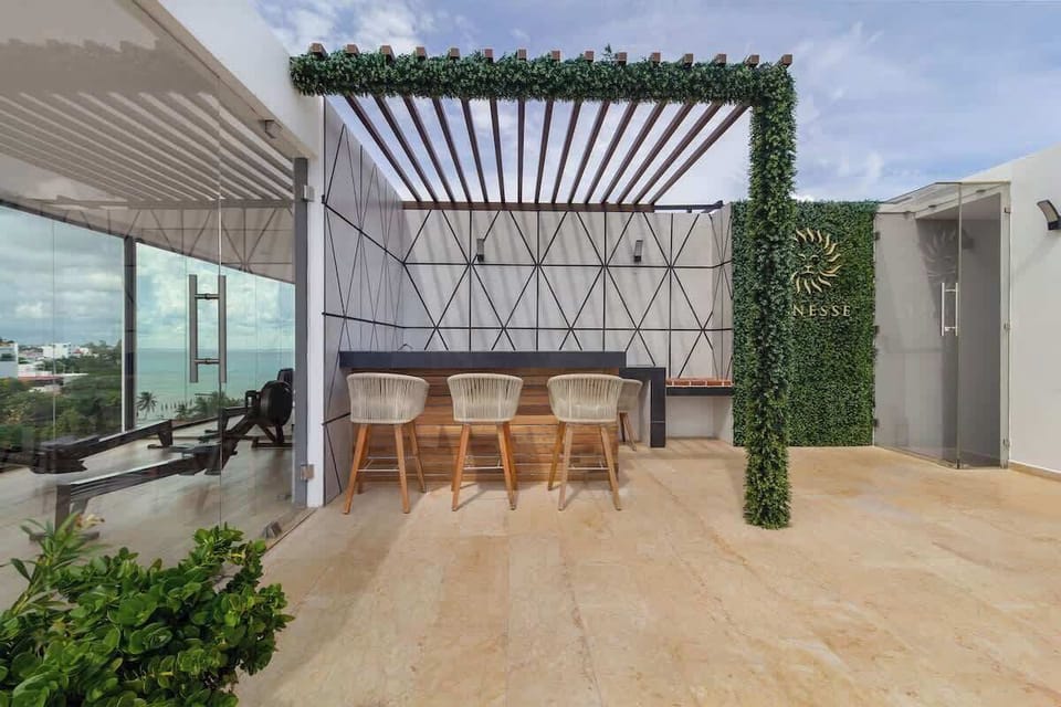 On our rooftop you can enjoy the best views and sunshine of Playa del Carmen
