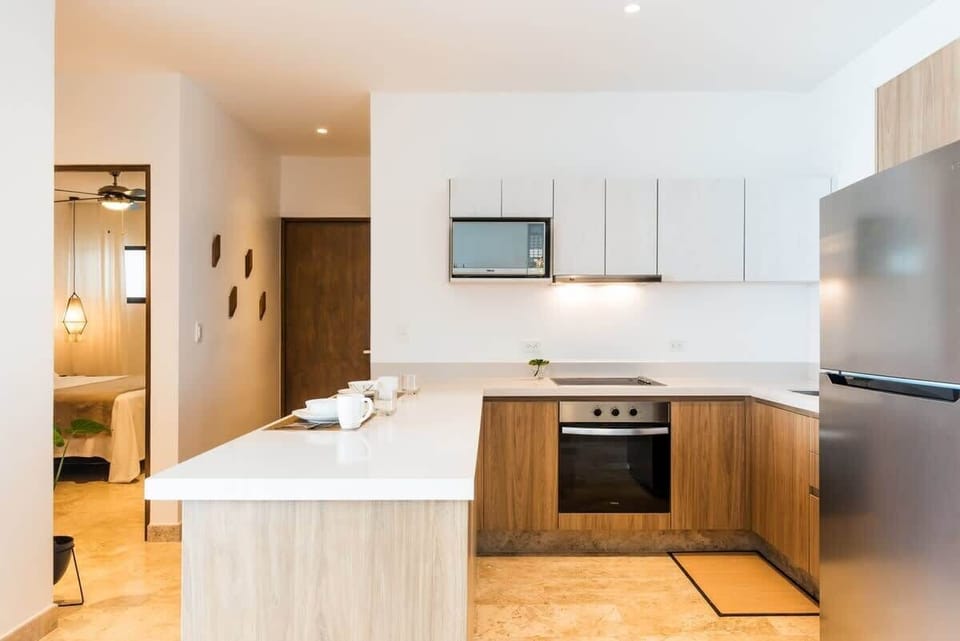 Prepare delicious meals in our fully equipped kitchen.
