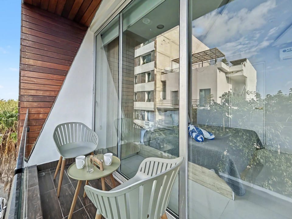 Private balcony