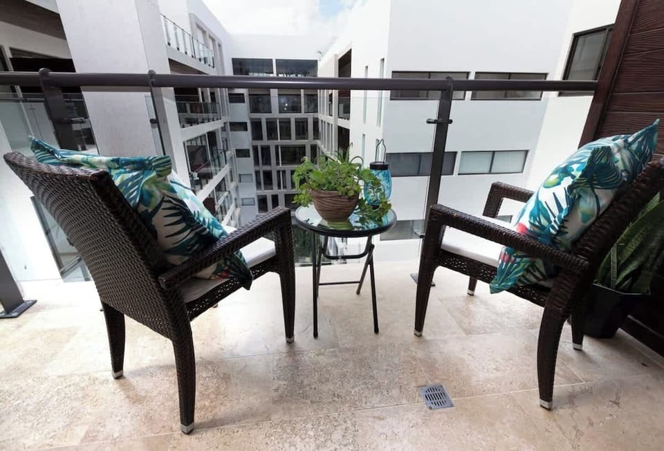 Beautiful and quiet balcony