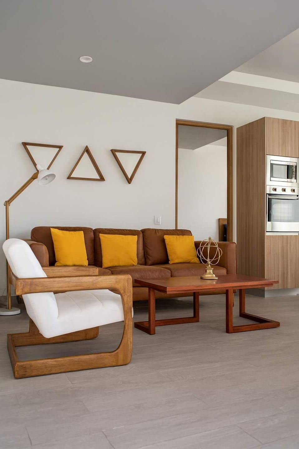 Cozy living area with smart TV; relax and unwind.