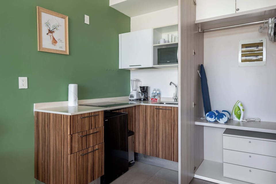 You'll have your own space to store your clothes and keep them tidy.