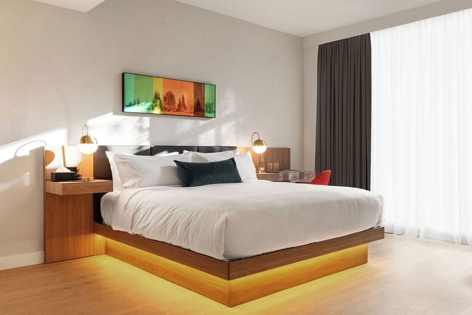 In-room safe, desk, blackout drapes, iron/ironing board