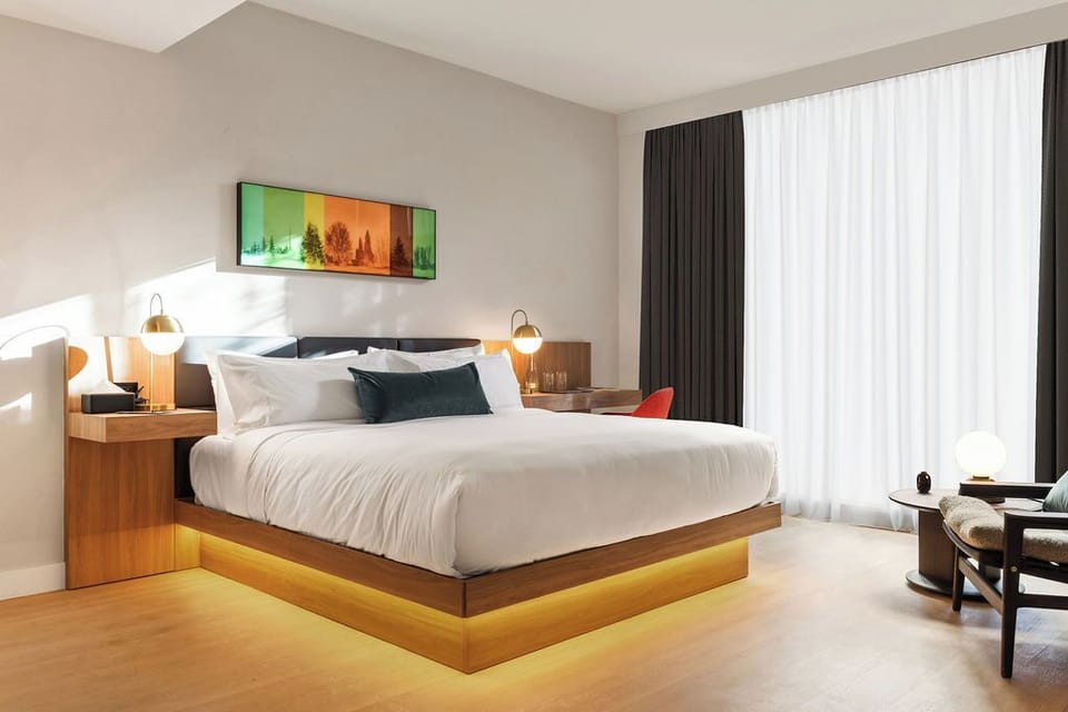 In-room safe, desk, blackout drapes, iron/ironing board